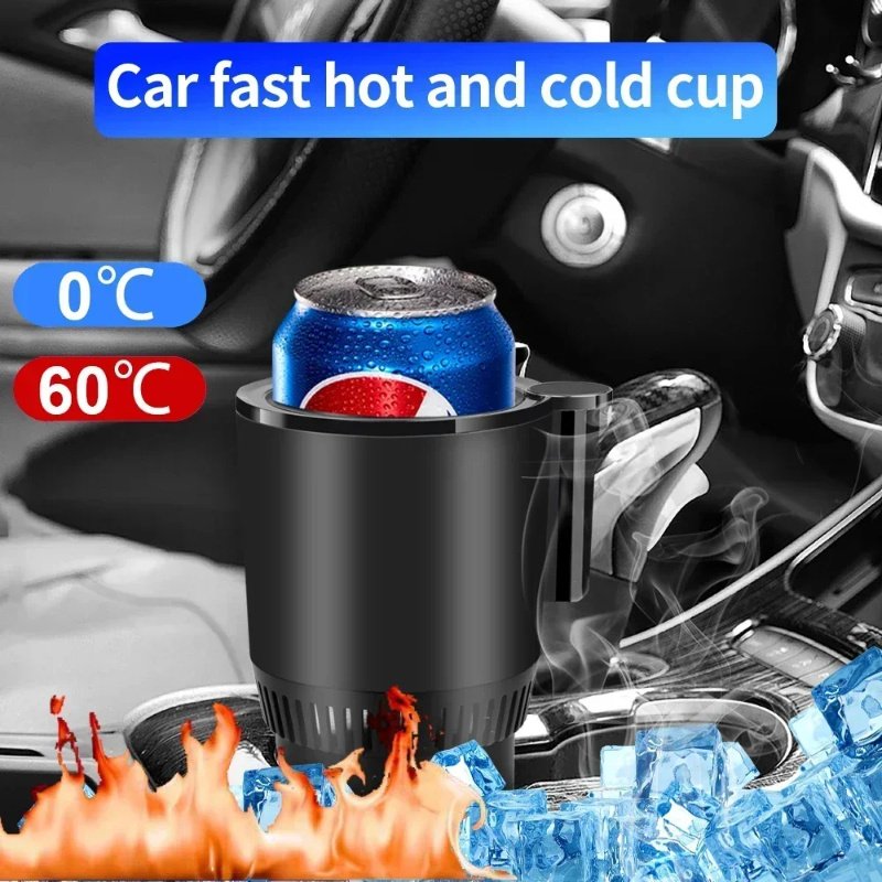 12V heating and cooling cup holder