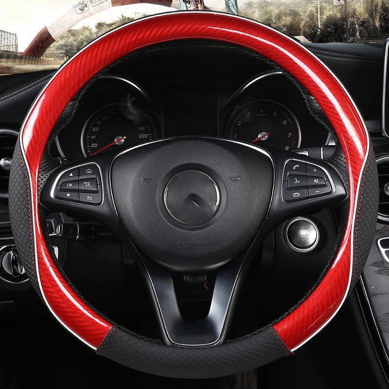 Round-handle steering wheel cover